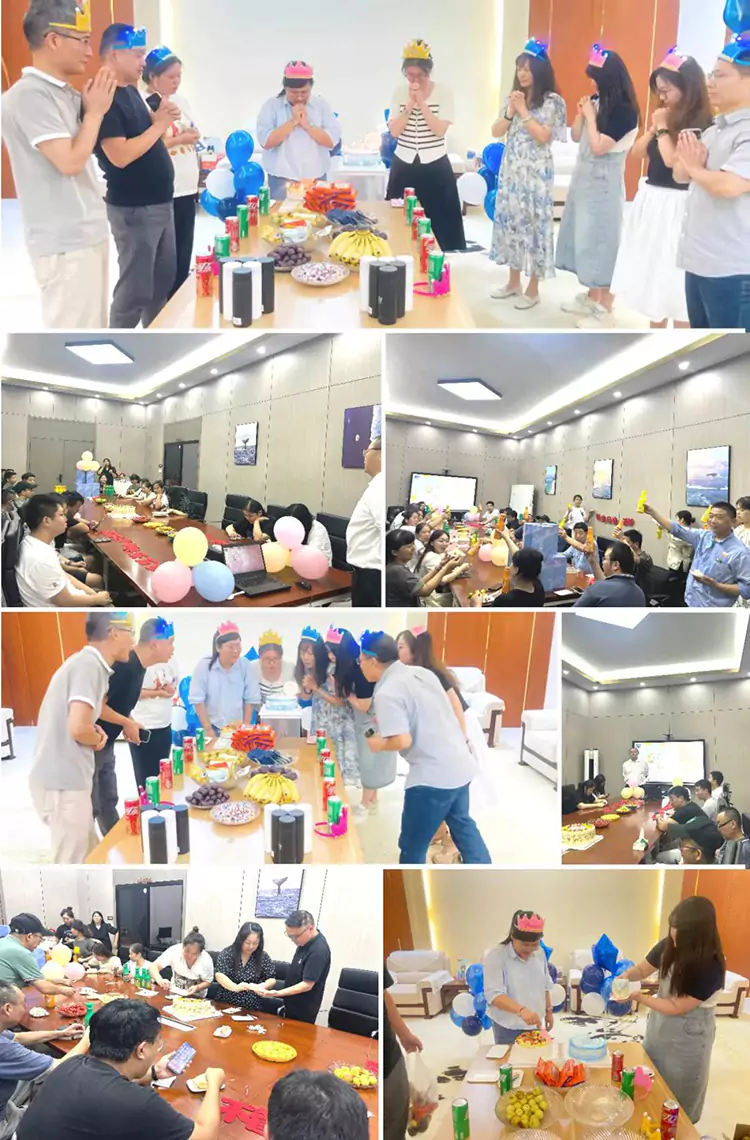 浪漫夏日，喜辰共樂 匯玨網(wǎng)絡(luò)8月員工生日會