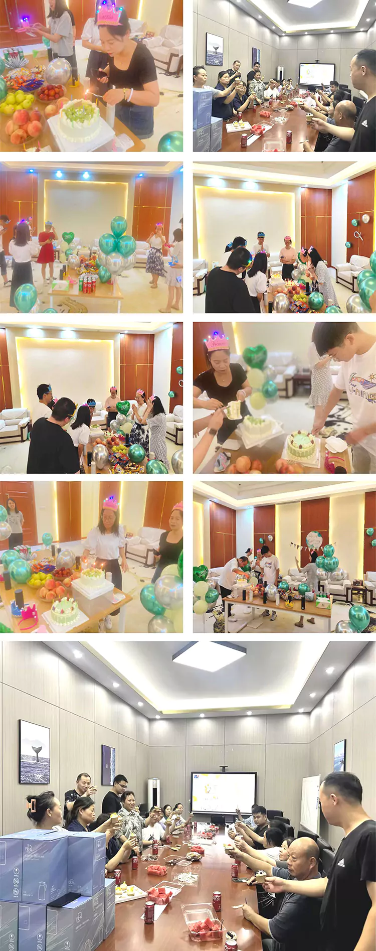 繽紛夏日，悅享生辰  匯玨網絡7月員工生日會