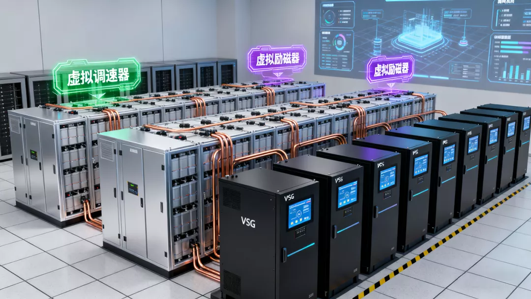 讓儲能系統具備發電機靈魂——虛擬同步發電機(VSG)技術解析